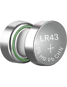 10 Piezas Baterías AG12 LR43 1.55V Genérico para Electrónica 2