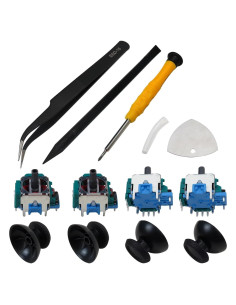 Kit Reemplazo Joysticks Analógicos PS5 INGQI - 4 Piezas
