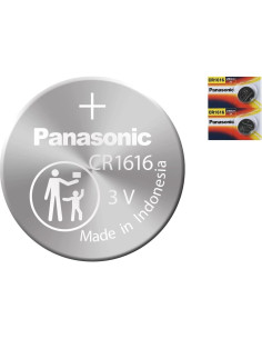 Batería de Litio Panasonic CR1616 3V - Paquete de 2 Unidades 2