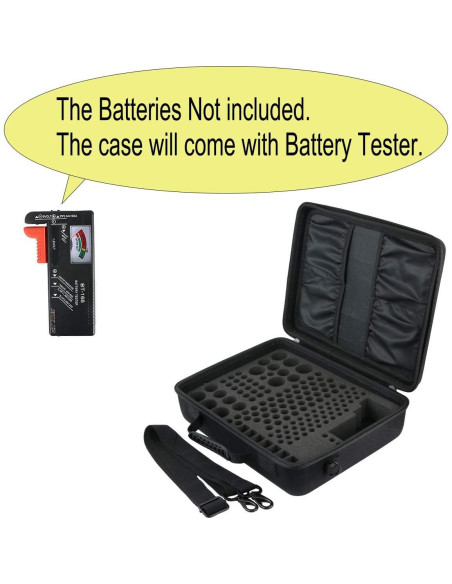 Caja de Almacenamiento para Baterías co2CREA - Capacidad 153