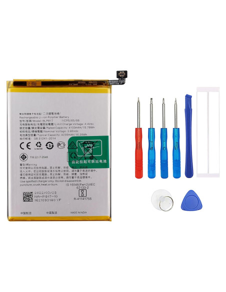 Batería Recargable Li-Polímero BLP817 para Oppo A15/A15S 4100mAh