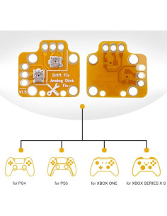 Placa de Reparación de Deriva Gamepad Joystick 10 Piezas PS5/ONE 2