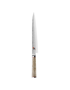 Cuchillo de Slicing Miyabi Birchwood 22.86 cm Acero Damasco