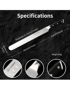 Cuchillo para Brisket KATISUN 30 cm Acero Inoxidable Ergonómico 2