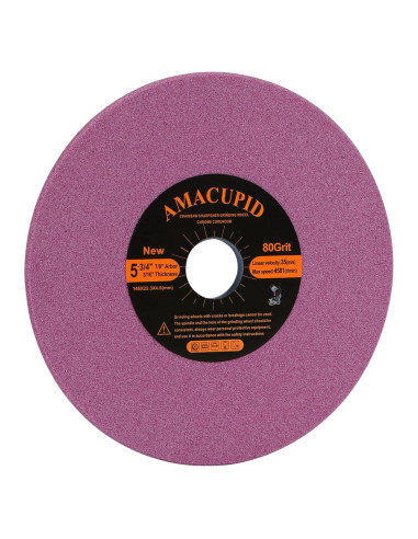 Rueda de Afilado de Motosierra AmaCupid 146 mm Óxido de Cromo