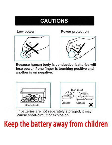 30 Baterías Alcalinas LR41 AG3 1.5V KaPonsec - Reemplazo