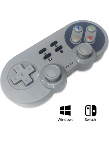 Controlador Inalámbrico PowerLead para Switch OLED SNES