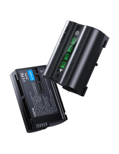 Batería Nikon EN-EL15C 2600mAh 2-Pack Aurora USB-C
