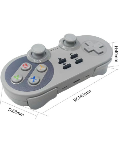 Controlador Inalámbrico PowerLead para Switch OLED SNES