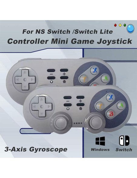 Controlador Inalámbrico PowerLead para Switch OLED SNES