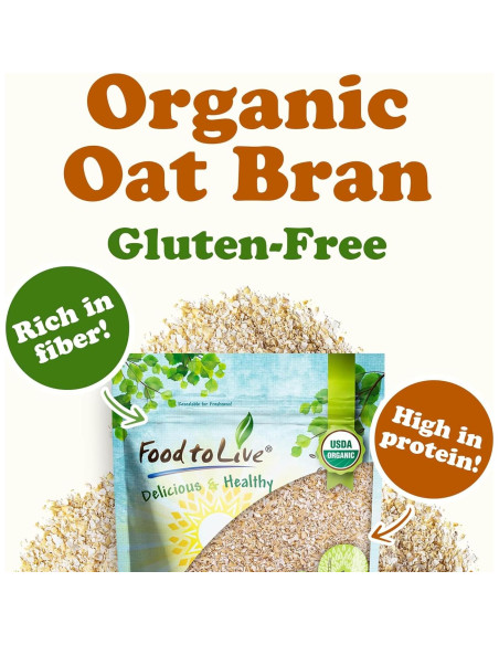 Alforfón Orgánico Sin Gluten Food to Live 907g - Alto en Fibra