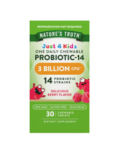Probioticos para Niños Verdad de la Naturaleza 30 Tabletas Masticables