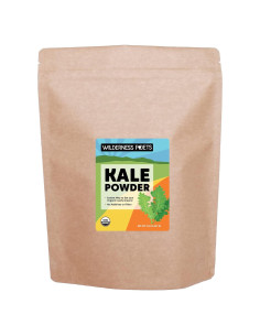 Polvo de Col Rizada Orgánica Wilderness Poets 2.27 kg