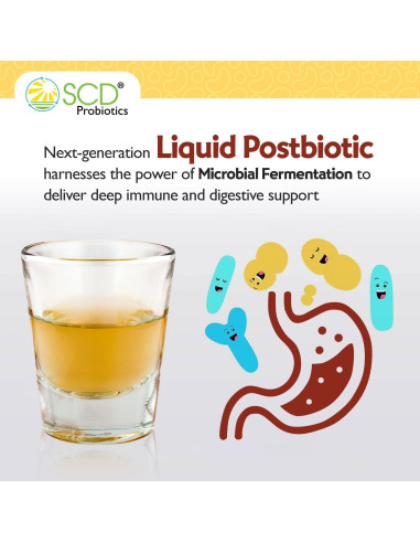 Suplemento Líquido Postbiótico SCD Probiotics Xtra Immunity 500ml