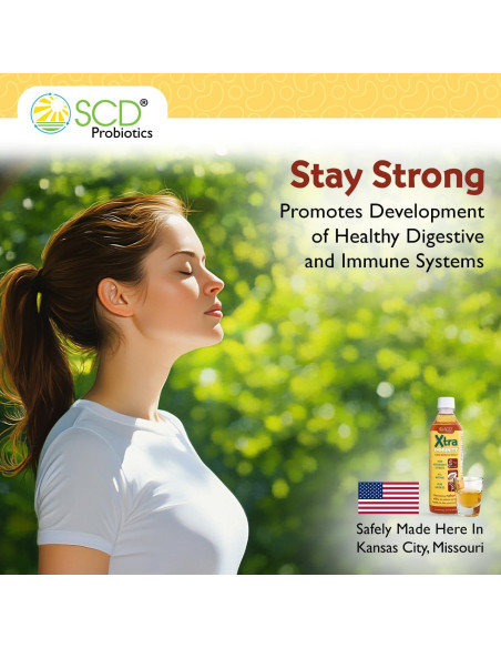 Suplemento Líquido Postbiótico SCD Probiotics Xtra Immunity 500ml