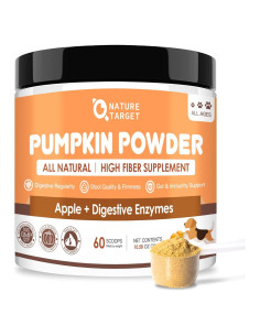 Suplemento de Calabaza para Perros Nature Target 380g
