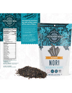 Alga Nori Secada Vitaminsea 56.7 g - Vegana y Rica en Nutrientes 2
