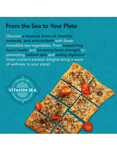 Alga Nori Secada Vitaminsea 56.7 g - Vegana y Rica en Nutrientes