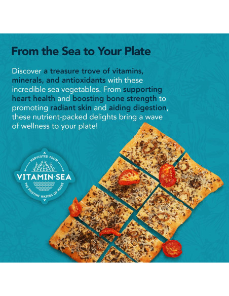 Alga Nori Secada Vitaminsea 56.7 g - Vegana y Rica en Nutrientes