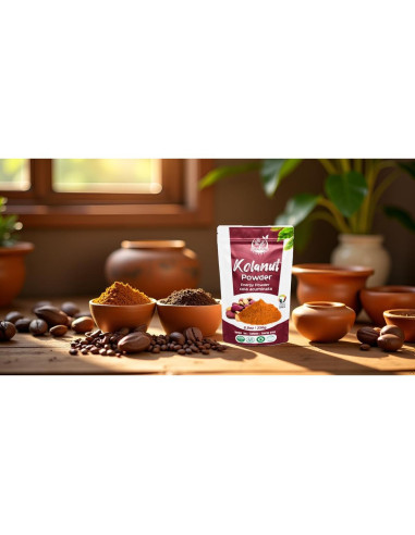 Polvo de Nuez Kola Orgánico Jaunty 100g - Energía Natural