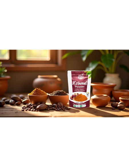 Polvo de Nuez Kola Orgánico Jaunty 100g - Energía Natural