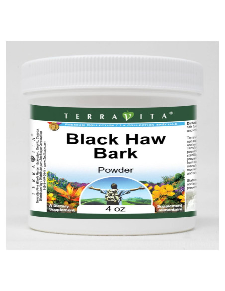 Polvo de Corteza de Black Haw TerraVita 3 Paquetes 113 g