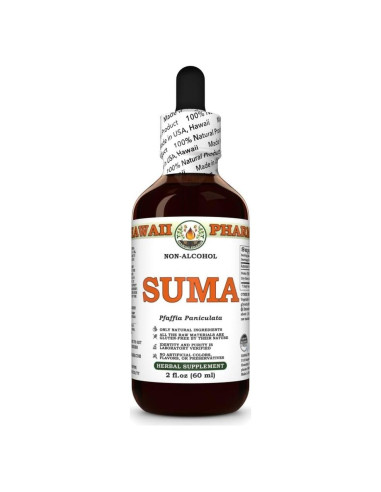 Extracto de Suma (Pfaffia Paniculata) 59 ml - Hawaii Pharm, Natural