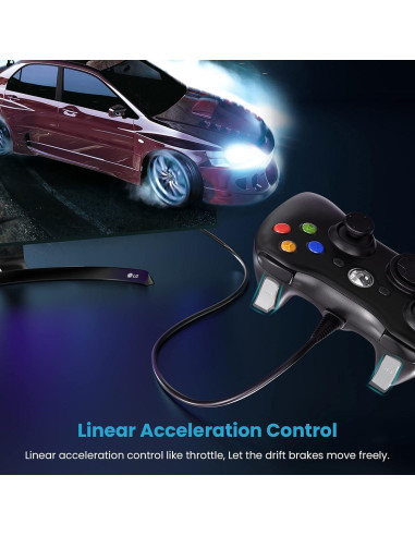 Controlador con cable YAEYE para Xbox 360 y PC USB