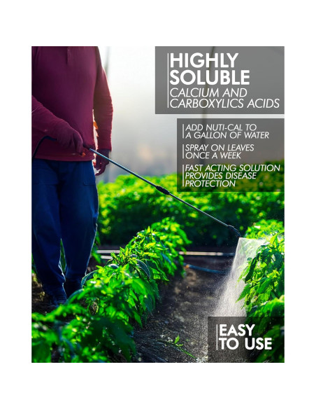 Fertilizante Líquido de Calcio Nutri-Cal 9.46L para Tomates