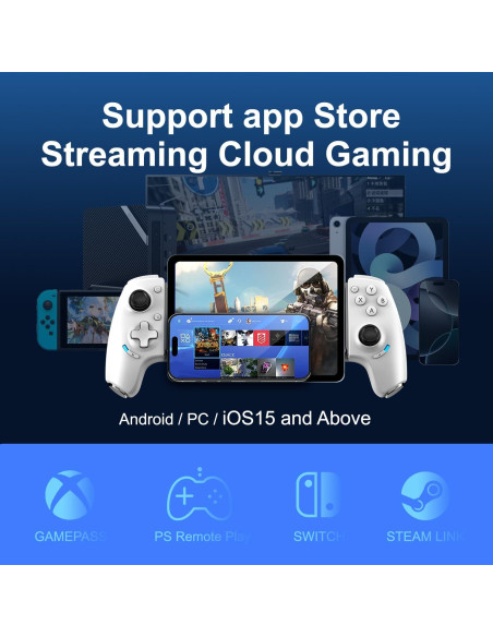 Controlador Móvil DongBlitz para iPhone 16/15 y Android