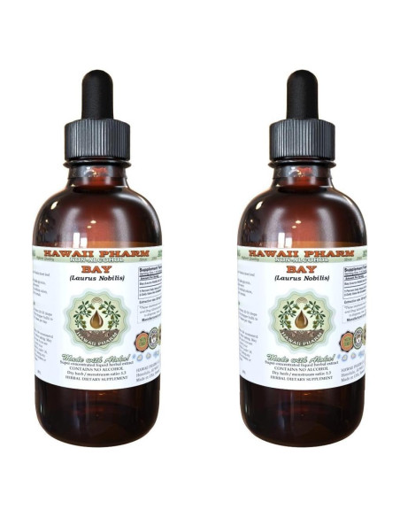 Extracto Líquido Sin Alcohol de Laurel Hawaii Pharm 4 Fl Oz