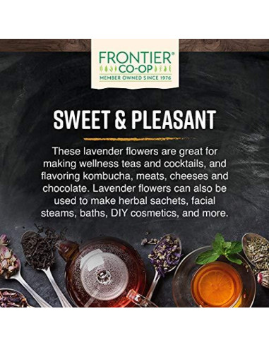 Flores de Lavanda Orgánicas Frontier Co-op 77 g