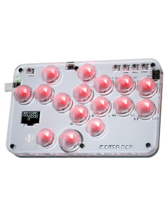 Controlador Arcade Sehawei S16 RGB Turbo para PC y Consolas