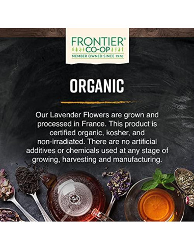 Flores de Lavanda Orgánicas Frontier Co-op 77 g