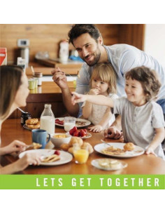 Chocolate Caliente Oscuro Sin Azúcar de Menta Castle Kitchen 2 Latas 454 g 2