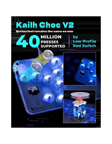 Controlador Arcade Sehawei S16 RGB Turbo para PC y Consolas