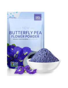 Polvo de Flor de Guisante Mariposa Orgánico 20g - Colorante Natural