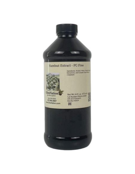 Extracto de Avellana OliveNation 453.6g - Sabor a Nueces