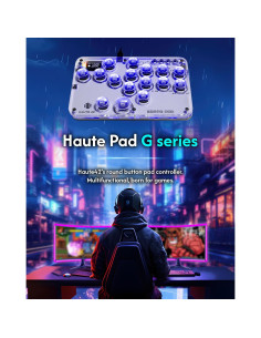 Controlador Arcade Sehawei G16 con RGB y Turbo para PC/PS4 2