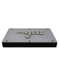 Joystick de Arcade RAC-J800B con Botones Sanwa y Panel Blanco