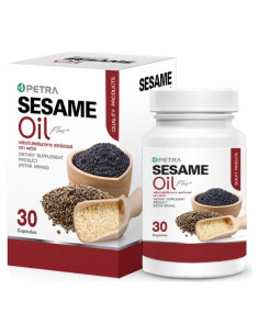 Aceite de Sésamo Petra Plus 30 Gelatinas Blandas 500mg