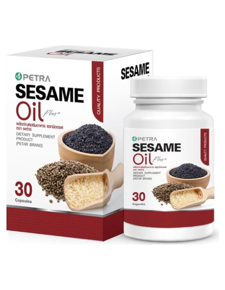Aceite de Sésamo Petra Plus 30 Gelatinas Blandas 500mg