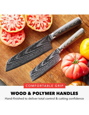 Juego de cuchillos Santoku GreenPan x Bobby Flay 2 piezas