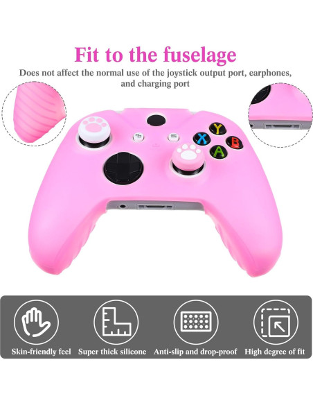 Funda de Silicona Chalyna para Controlador Xbox y PS4