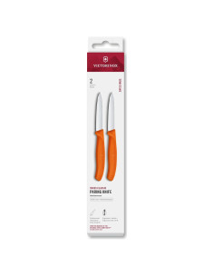 Juego de Cuchillos de Pelar Victorinox Swiss Classic 2 Piezas Naranja