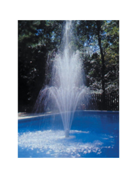 Fuente de piscina flotante Aqua Select 3 niveles ajustable 4.88m