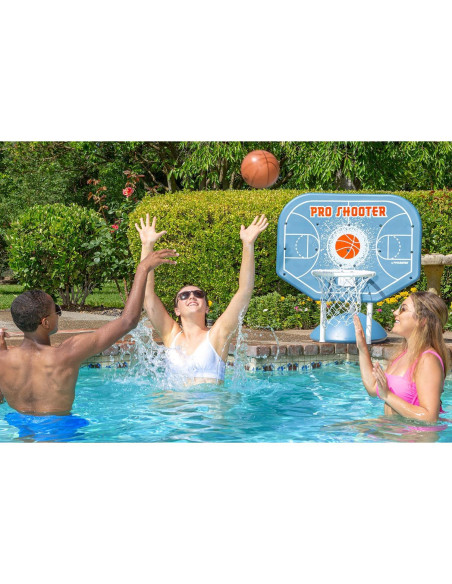 Aro de Baloncesto Acuático Poolmaster Pro Shooter 86.4x64.8cm