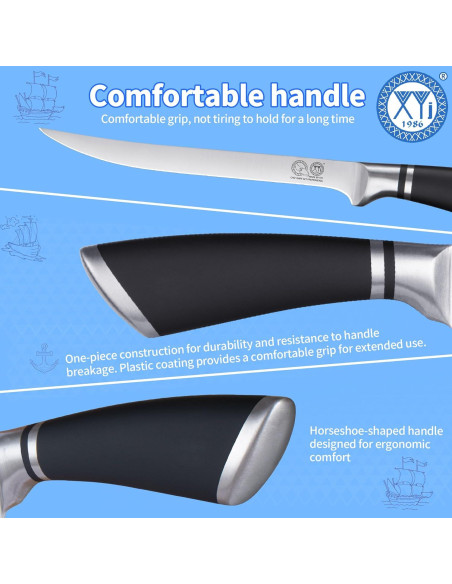 Cuchillo de Cocina Profesional XYJ 20.3 cm Acero Inoxidable