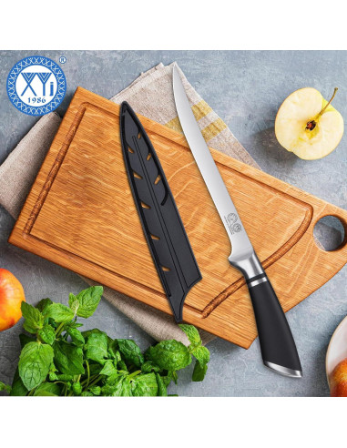 Cuchillo de Cocina Profesional XYJ 20.3 cm Acero Inoxidable