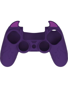 Funda Silicona Antideslizante PlayVital para Controlador PS4 - Morado 2